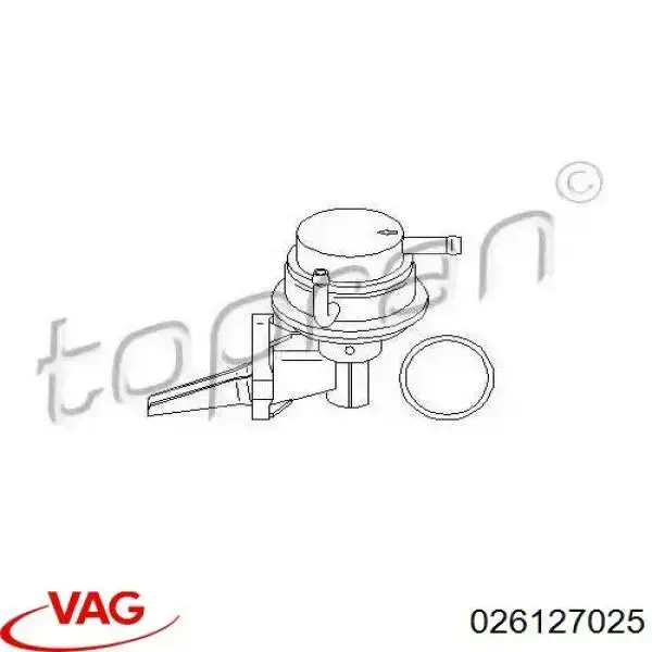 Паливний насос, механічний VAG 026127025 ціна, від 16.67 USD
