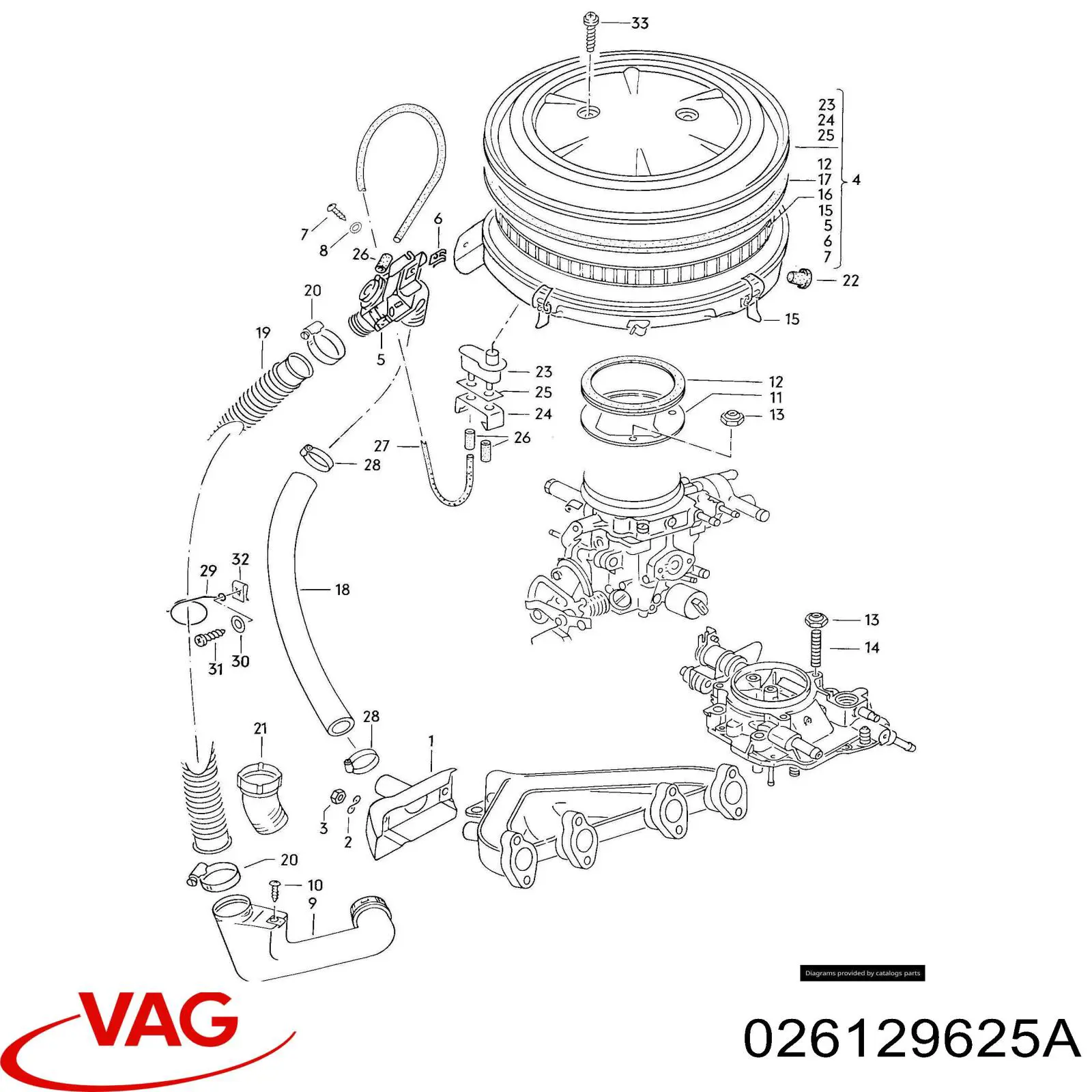  VAG 026129625A ціна, від 22.76 USD