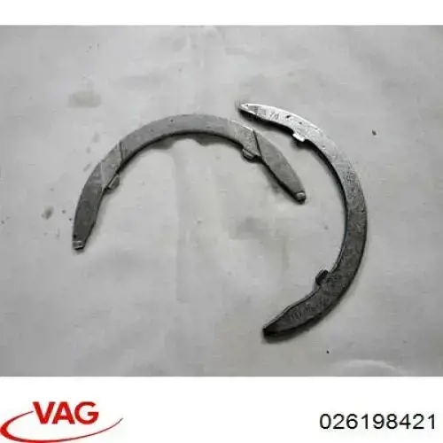 Купити 26198421 VAG Півкільце підпірне (розбігу) колінвала, STD, комплект