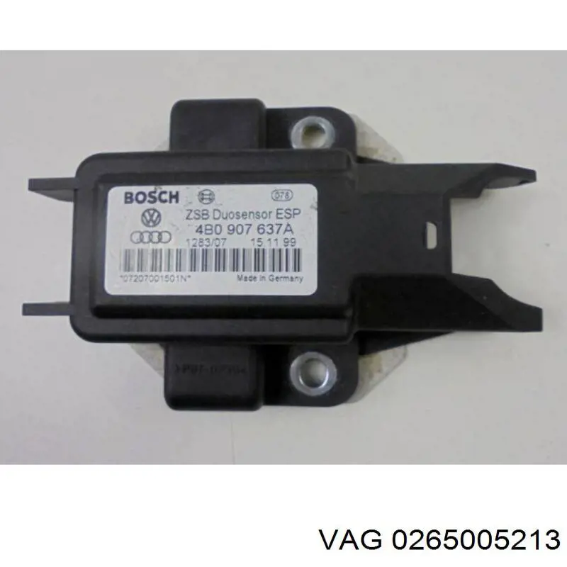 Датчик поперечного прискорення (ESP) 0265005213 Bosch