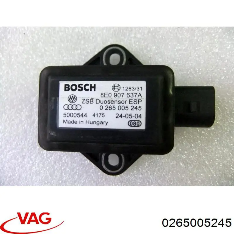0265005245 VAG Датчик поперечного прискорення (ESP)