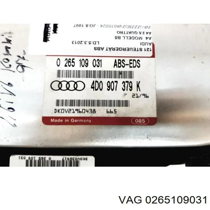 0265109031 VAG 