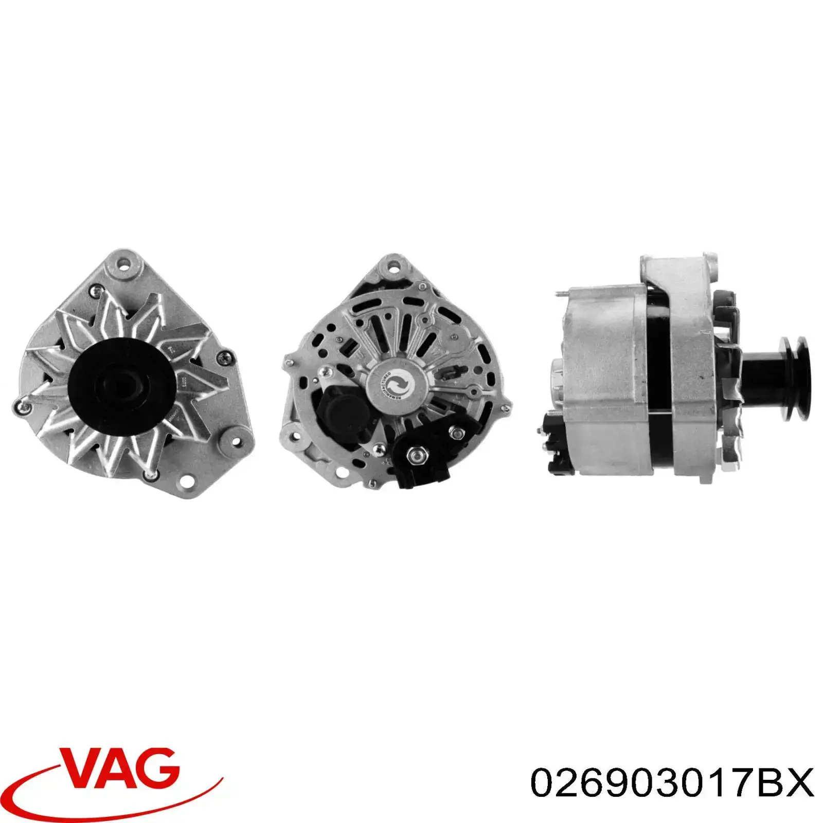 Генератор VAG 026903017BX ціна, від 166.04 USD