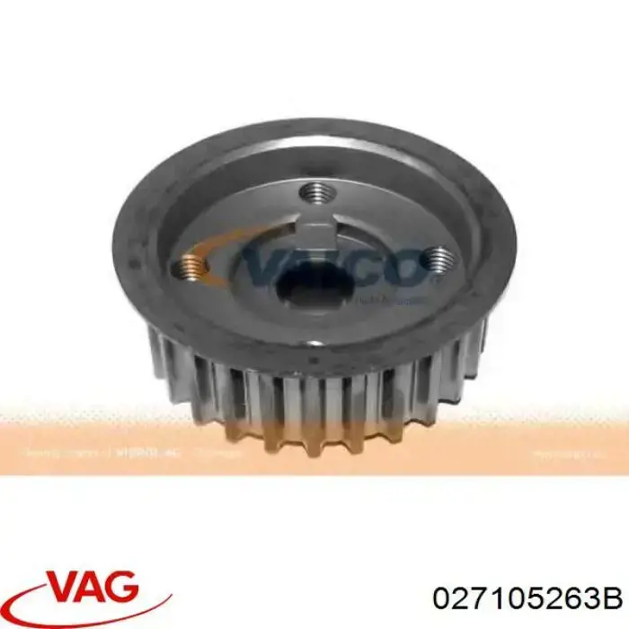 Зірка-шестерня приводу коленвалу двигуна VAG 027105263B ціна, від 14.19 USD