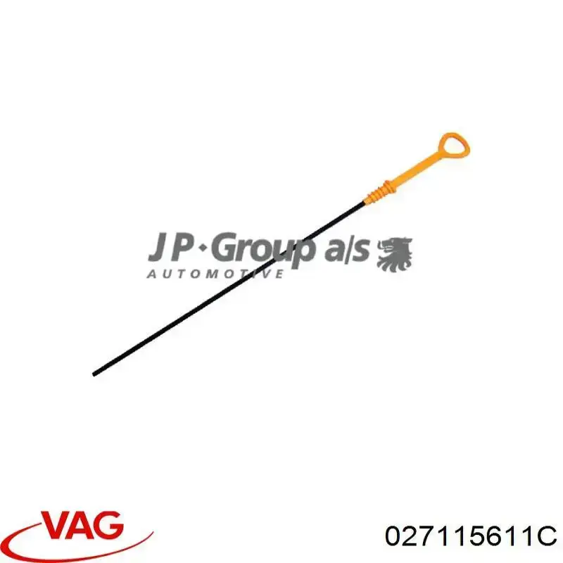 Щуп-індикатор рівня масла в двигуні VAG 027115611C ціна, від 2.56 USD