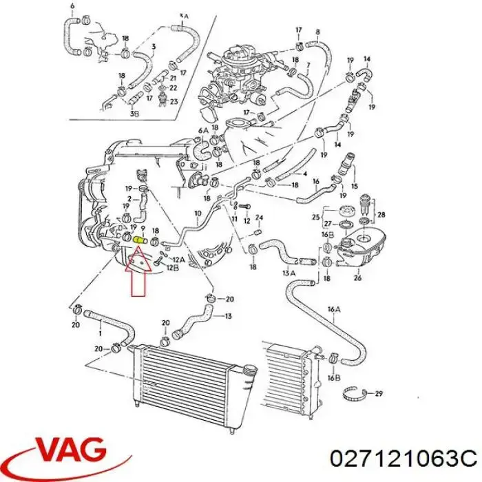 Купити 027121063C VAG 