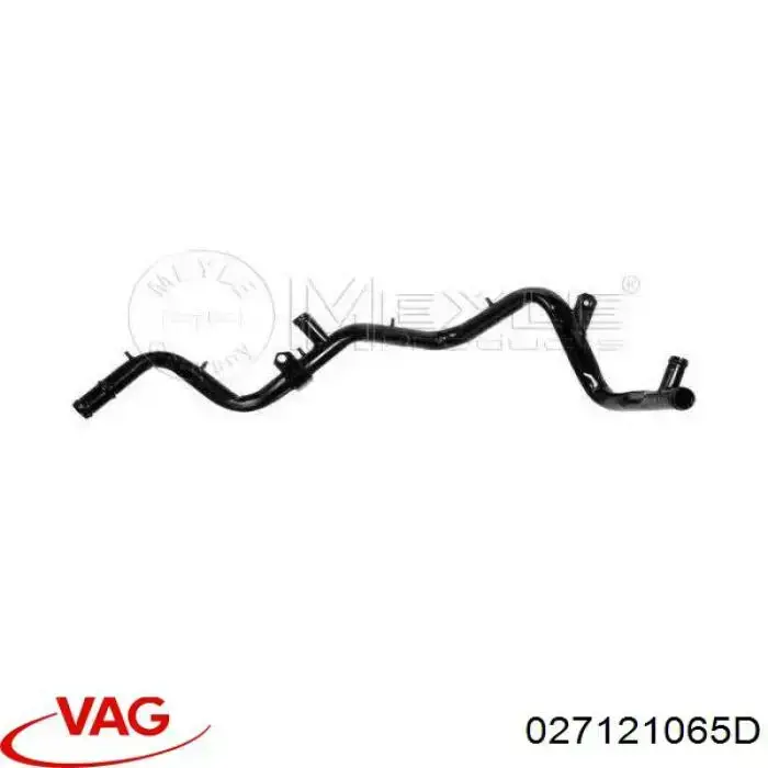 Патрубок термостата 028121065AE VAG