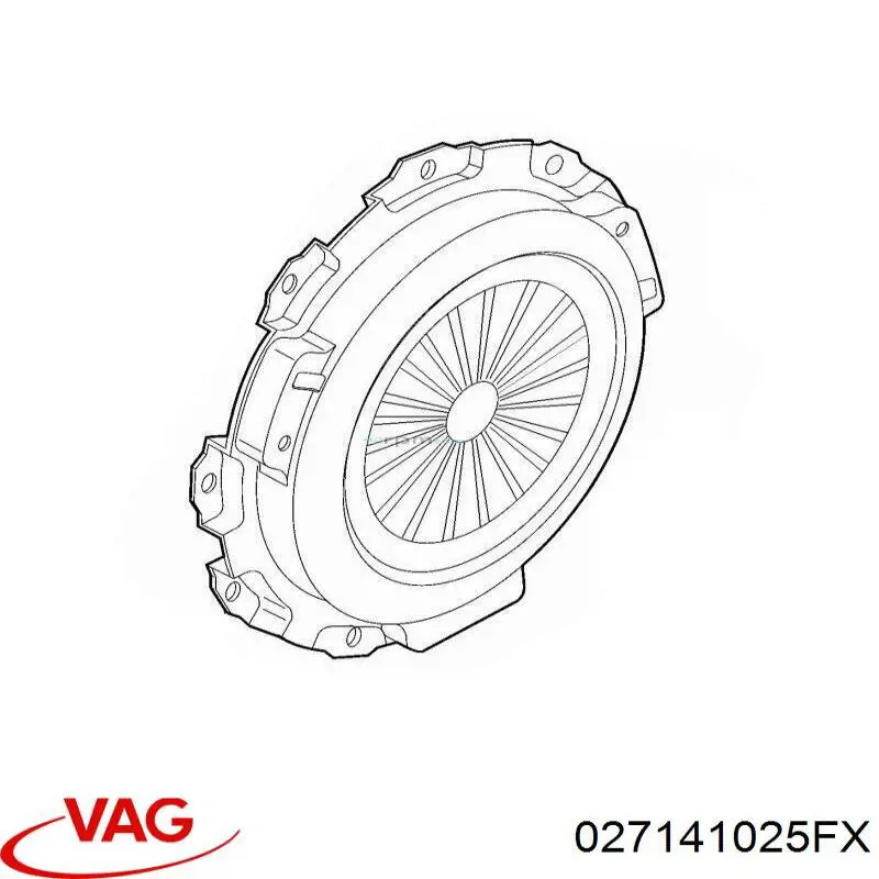 Корзина зчеплення 027141025K VAG