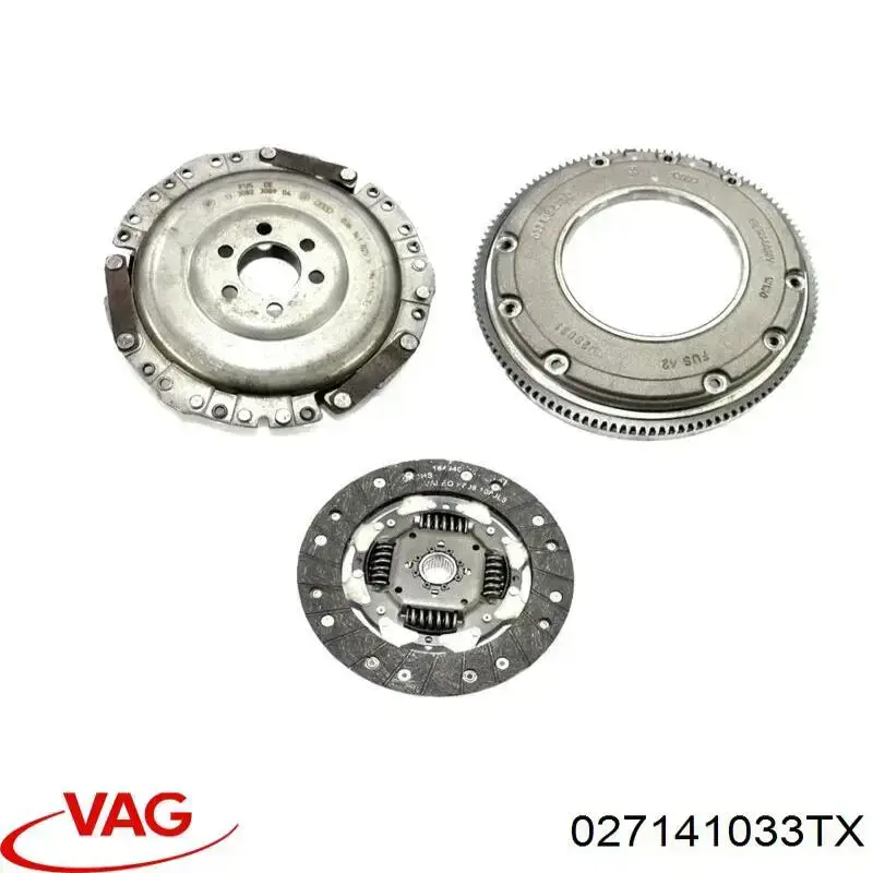 Диск зчеплення 027141033TX VAG