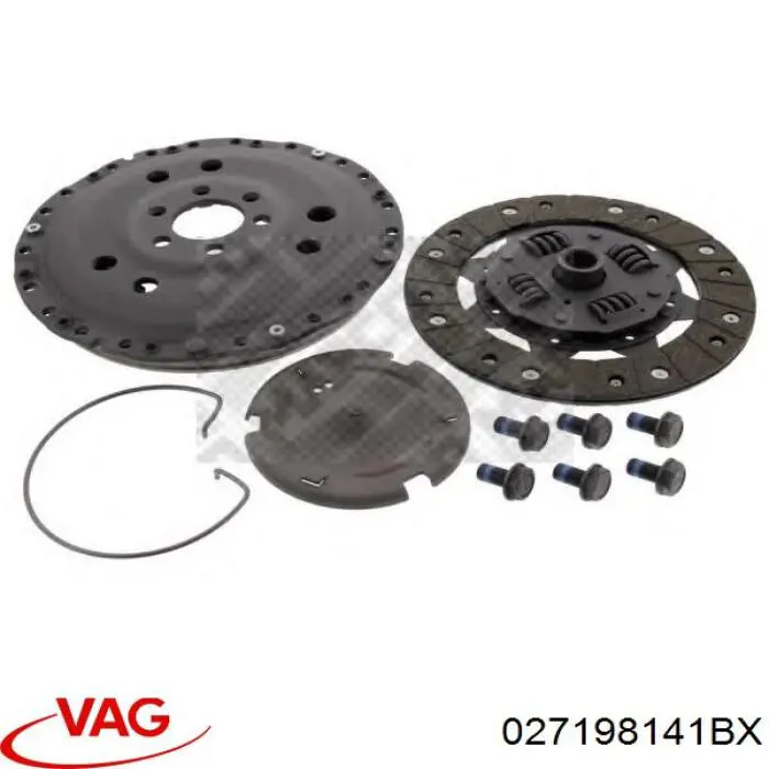 Комплект зчеплення (3 частини) VAG 027198141BX ціна, від 96.88 USD