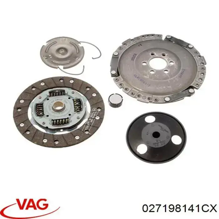 027198141CX VAG комплект зчеплення (3 частини)