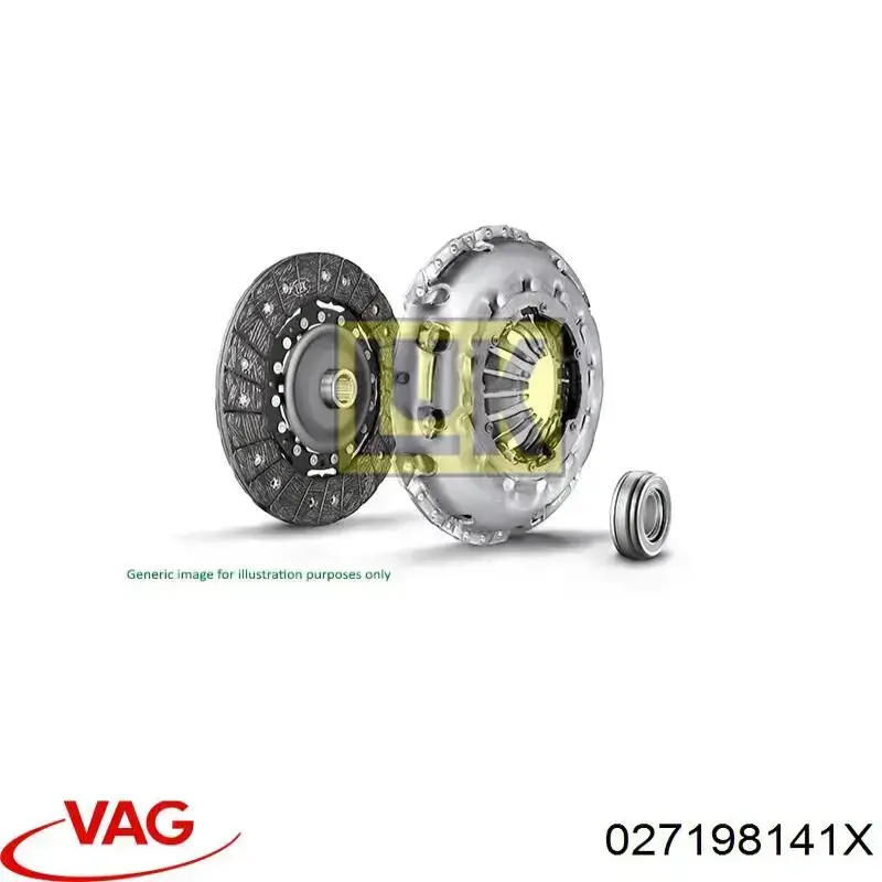 Комплект зчеплення  VAG 027198141X
