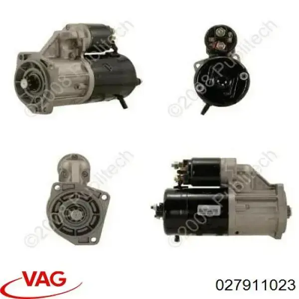 Купити 027911023 VAG Стартер
