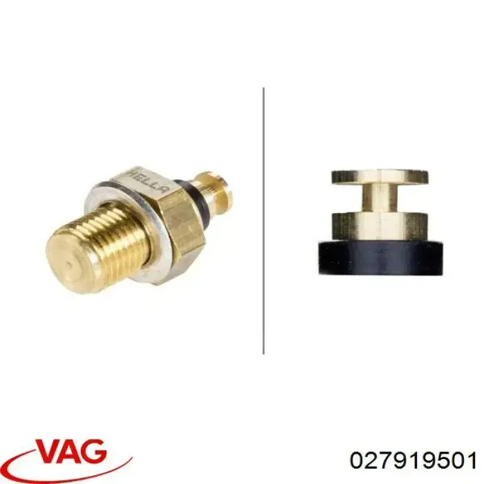 Термодатчик охолоджуючої рідини VAG 027919501 ціна, від 3.31 USD