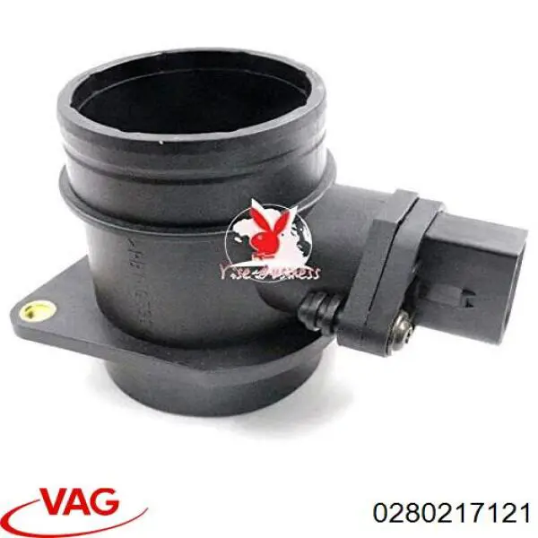 Датчик масової витрати повітря VAG 0280217121 ціна, від 31.67 USD