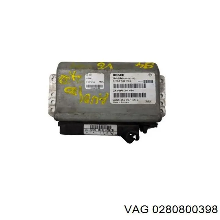 Електронний блок керування двигуном 0280800398 VAG