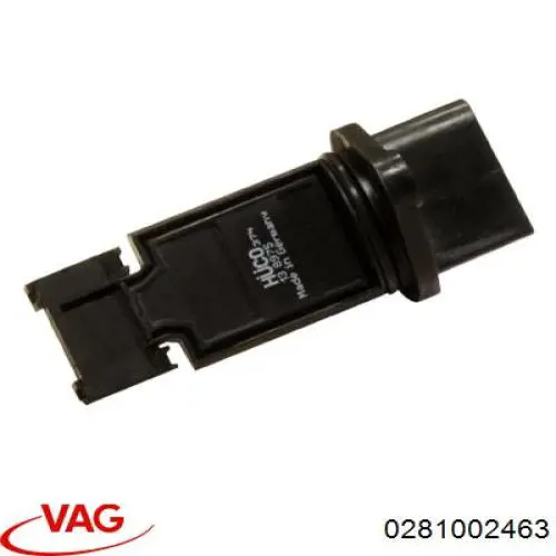 Датчик масової витрати повітря VAG 0281002463 ціна, від 38.01 USD