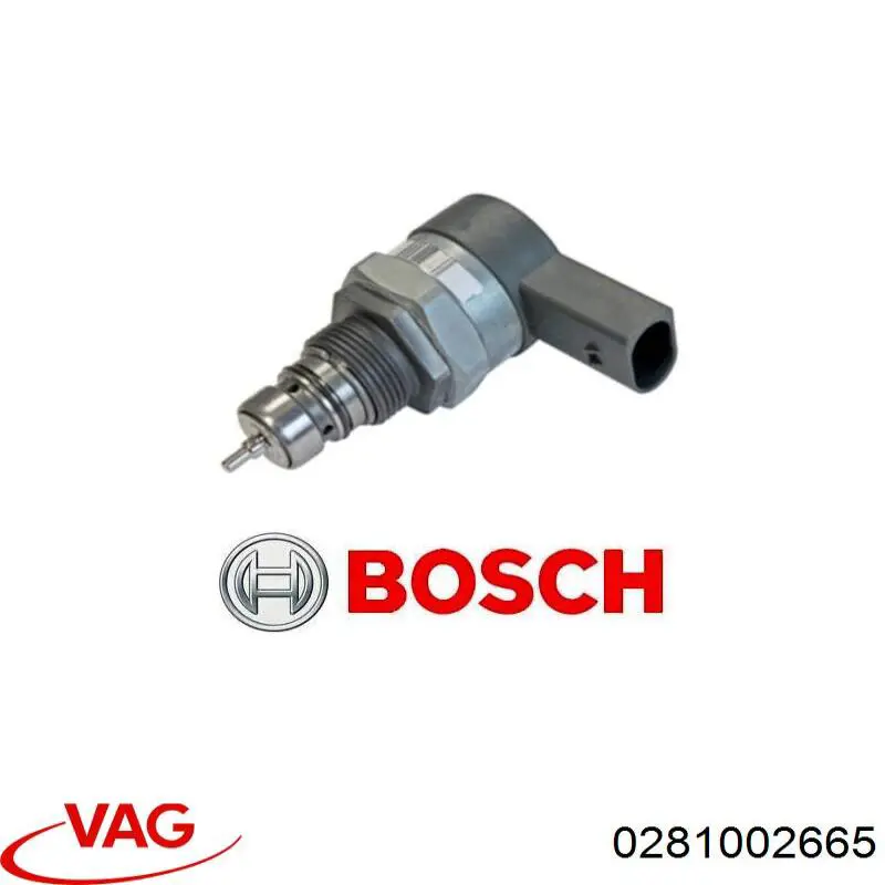 Купити 281002991 Bosch Регулятор тиску палива