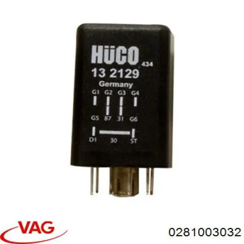 Реле управління VAG 0281003032 ціна, від 36.56 USD