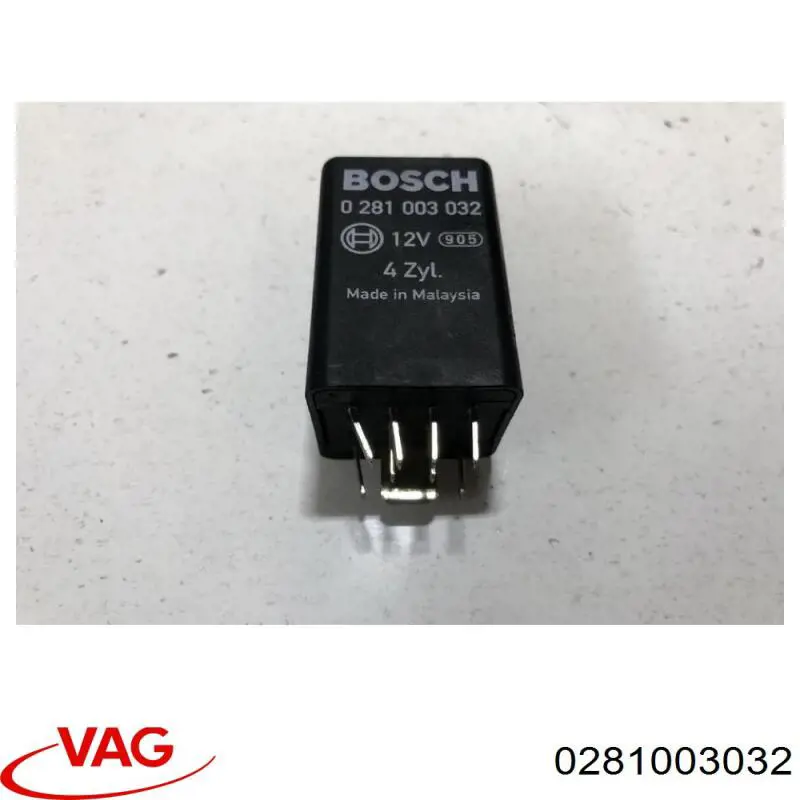 Купити 0281003032 VAG Реле свічок накалу