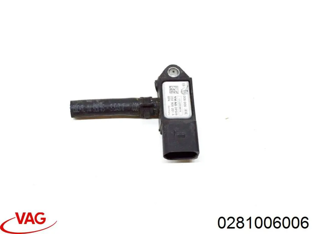 Датчик тиску вихлопних газів 0281006006 VAG
