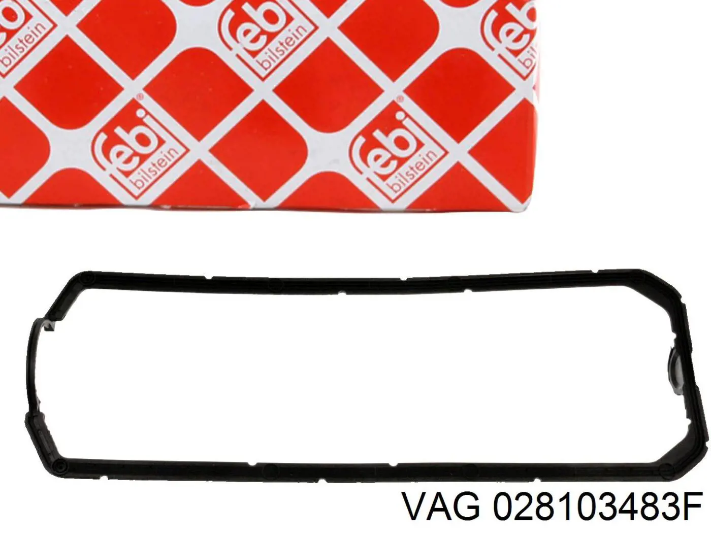 Прокладка клапанної кришки двигуна VAG 028103483F ціна, від 11.14 USD