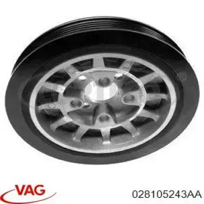 Шків колінвала 028105243AA VAG