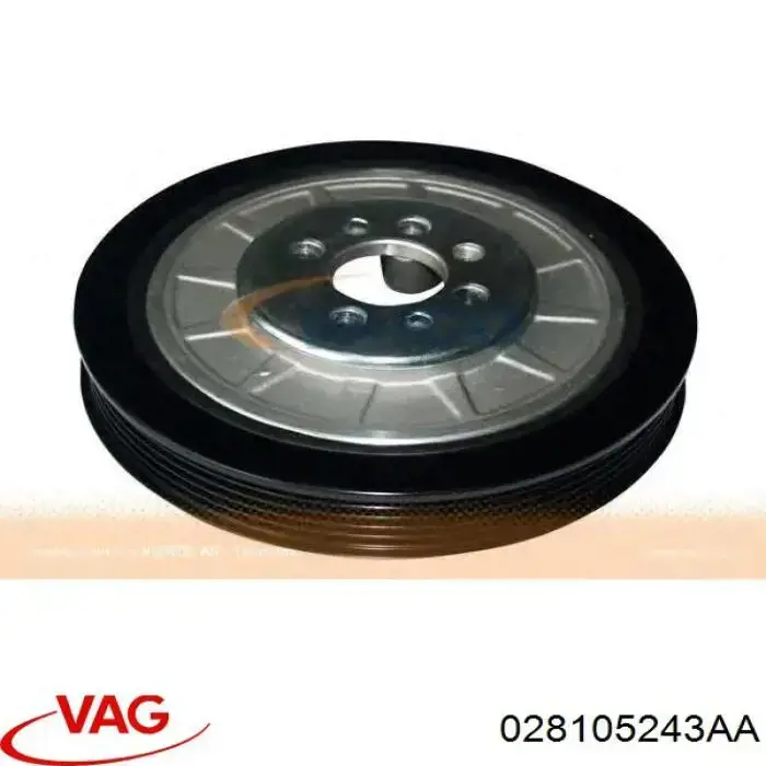 Купити 028105243AA VAG Шків колінчастого вала