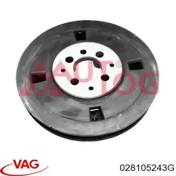 Шків колінвала (демпфер ) VAG 028105243G ціна, від 61.04 USD