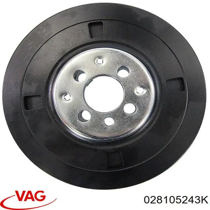 Купити 028105243K VAG Шків колінчастого вала
