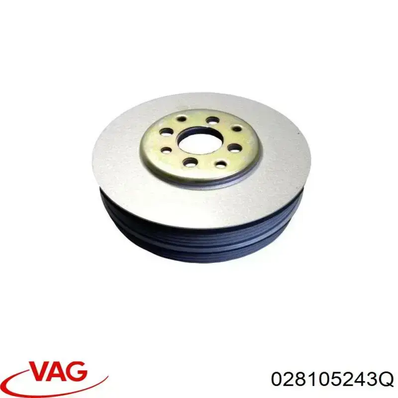 Шків колінвала (демпфер ) VAG 028105243Q ціна, від 55.80 USD