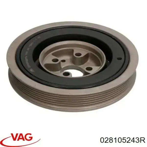 Купити 028105243R VAG Шків колінчастого вала