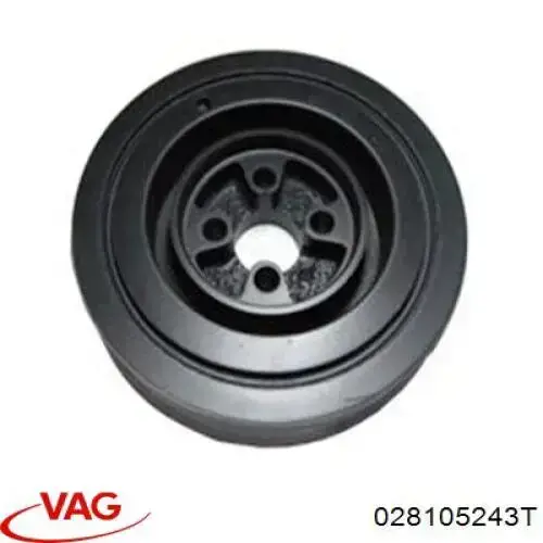 Шків колінвала (демпфер ) VAG 028105243T ціна, від 56.31 USD