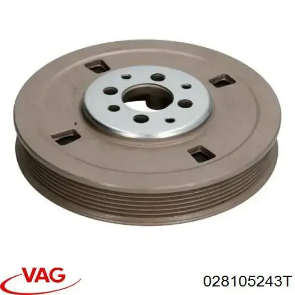 Купити 028105243T VAG Шків колінчастого вала
