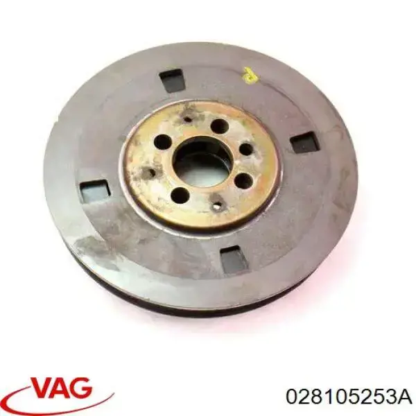 Шків колінвала (демпфер ) VAG 028105253A ціна, від 6.77 USD