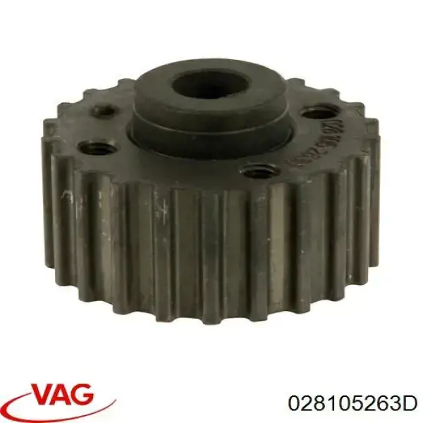 Зірочка приводу коленвала двигуна VAG 028105263D ціна, від 12.67 USD