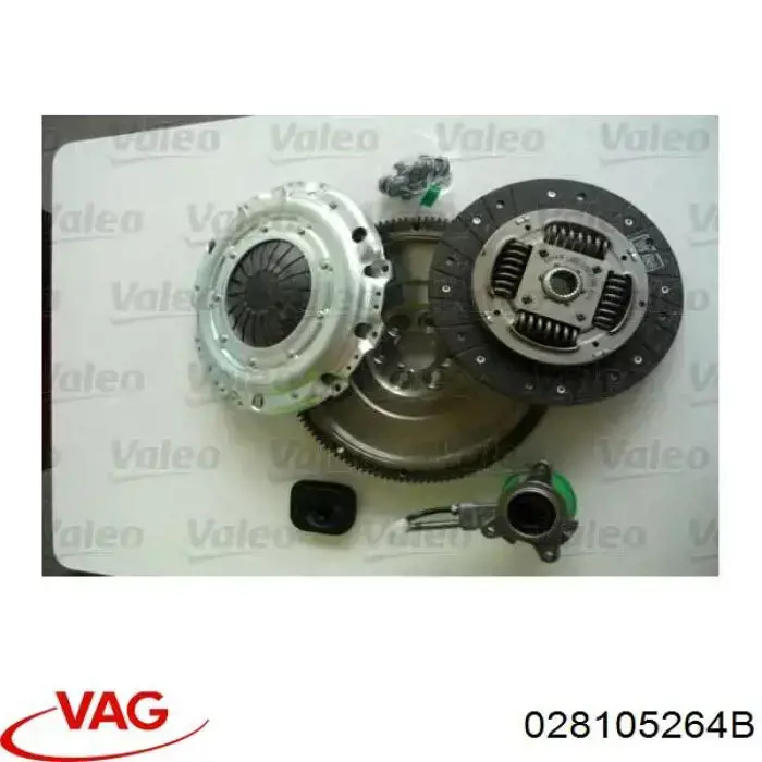 Купити 028105264B VAG Комплект зчеплення (диск, корзина, підшипник)