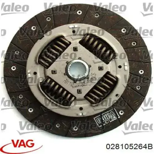 Зчеплення 028105264B VAG