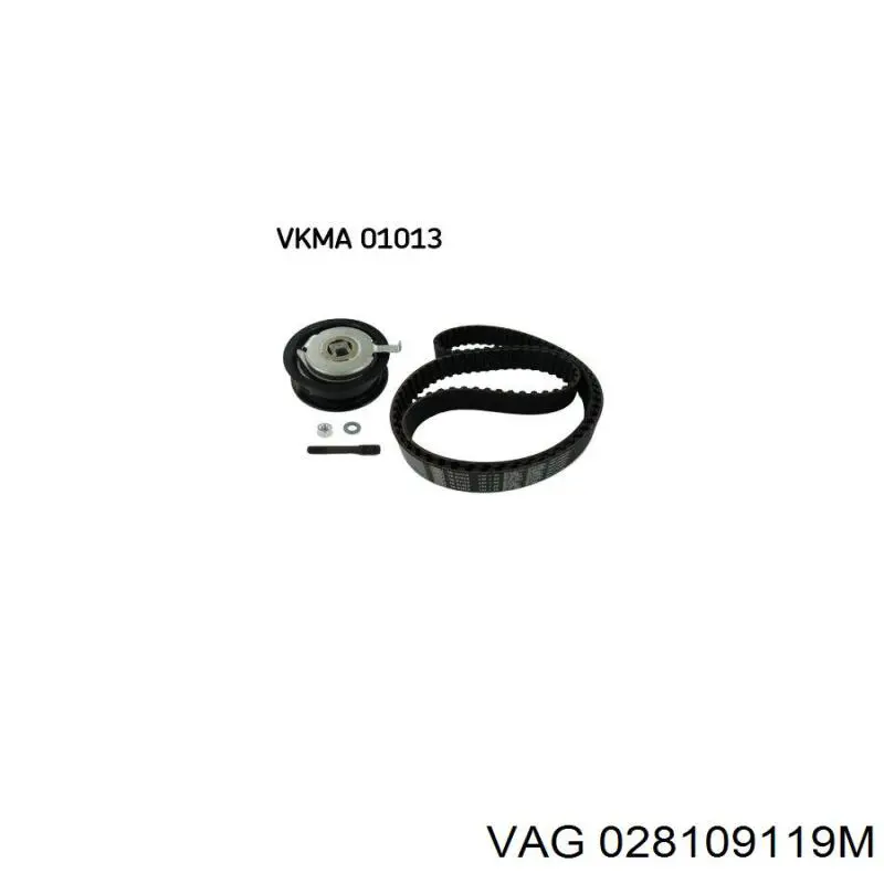Купити 028109119M VAG Ремінь газорозподільного механізму