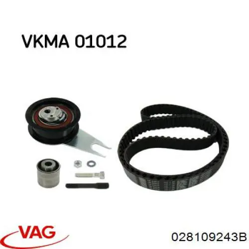 028109243B VAG Ролик натягувач