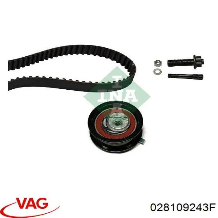 Ролик натягувача ременя ГРМ 028109243F VAG
