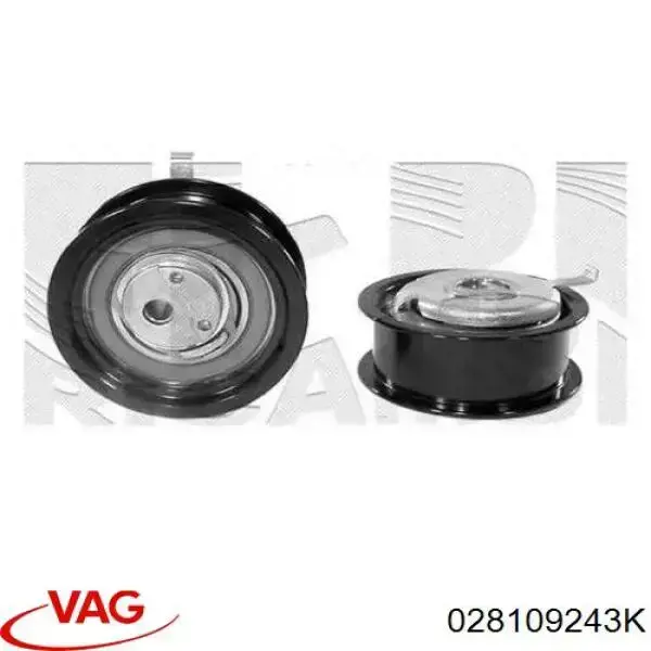 Ролик натяжителя ременя газорозподілу VAG 028109243K ціна, від 42.91 USD