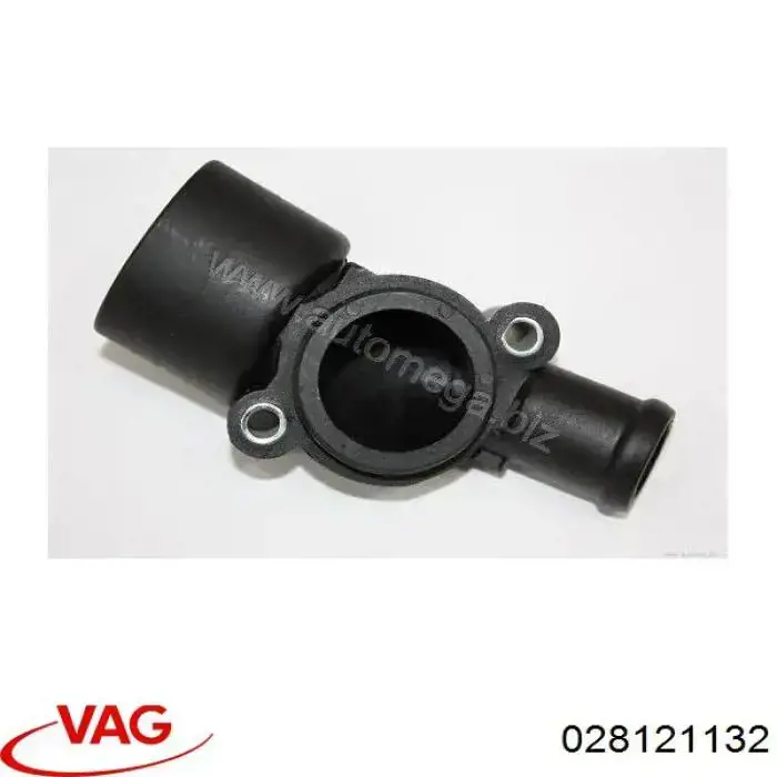 Купити 028121132 VAG Фланець системи охолодження (трійник)