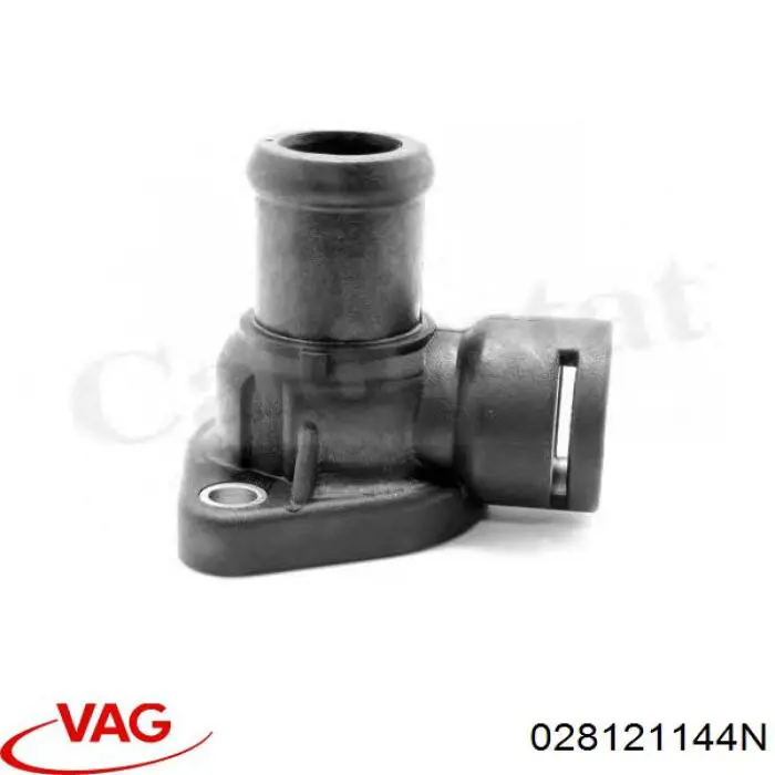 Фланець системи охолодження (трійник) VAG 028121144N ціна, від 1.98 USD