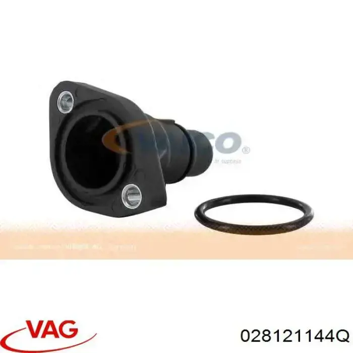 Купити 028121144Q VAG Фланець системи охолодження (трійник)