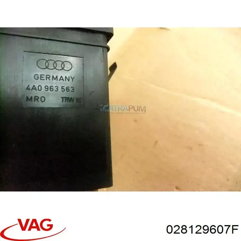 Корпус повітряного фільтра VAG 028129607F ціна, від 18.98 USD