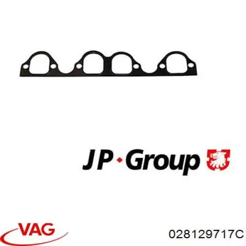Купити 028129717C VAG Прокладка впускного колектора