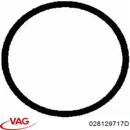 Прокладка колектору впуск VAG 028129717D