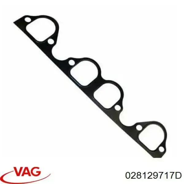 Прокладка впускного колектора 028129717D VAG