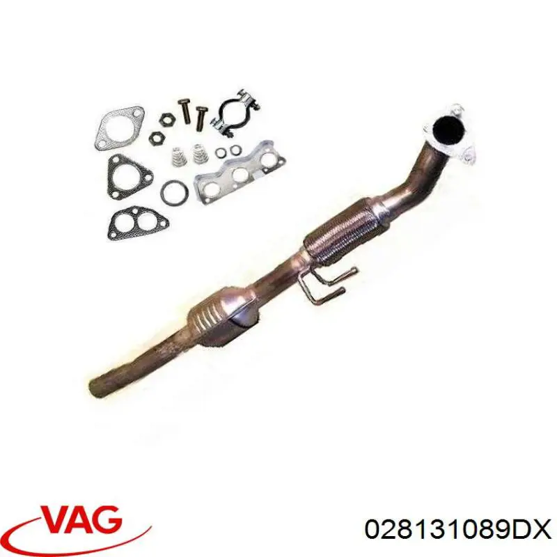 028131089DX VAG Каталітичний нейтралізатор відпрацьованих газів